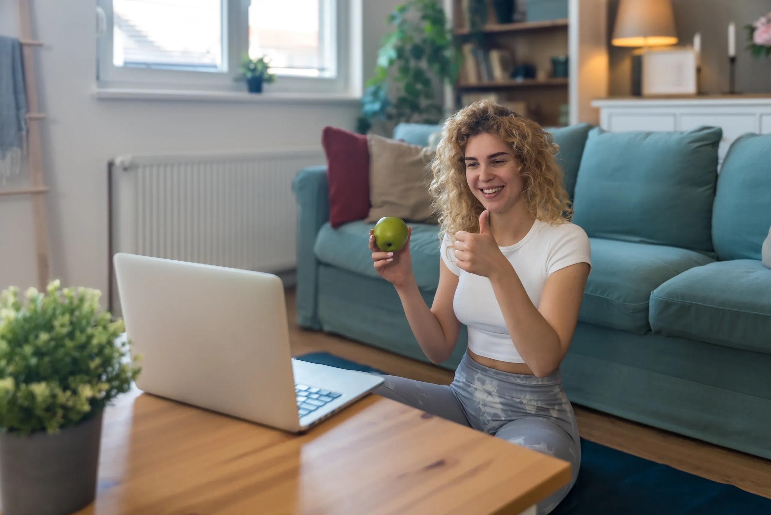 Online fitness coaching